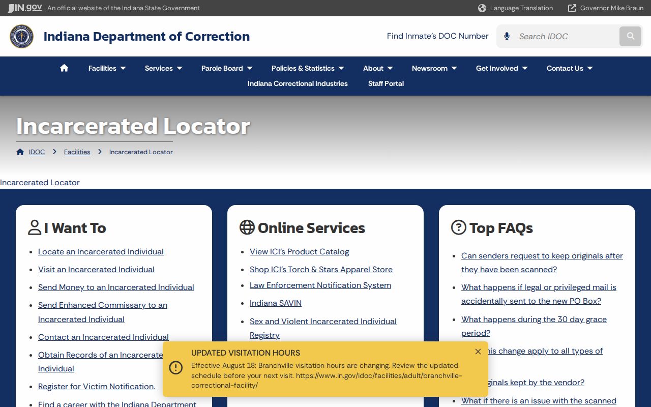 Indiana state offender photo and record search for Floyd County cases